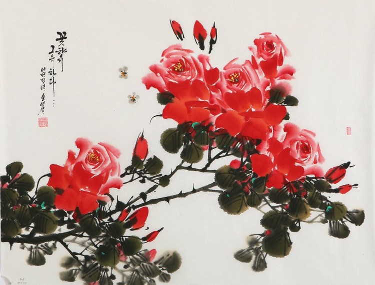 朝鲜_Oh_Young_Seong_的花鸟画欣赏朝鲜_Oh_Young_Seong_的花鸟画欣赏0001 朝鲜_Oh_Young_Seong_的花鸟画欣赏朝鲜_Oh_Young_Seong_的花鸟画欣赏0001