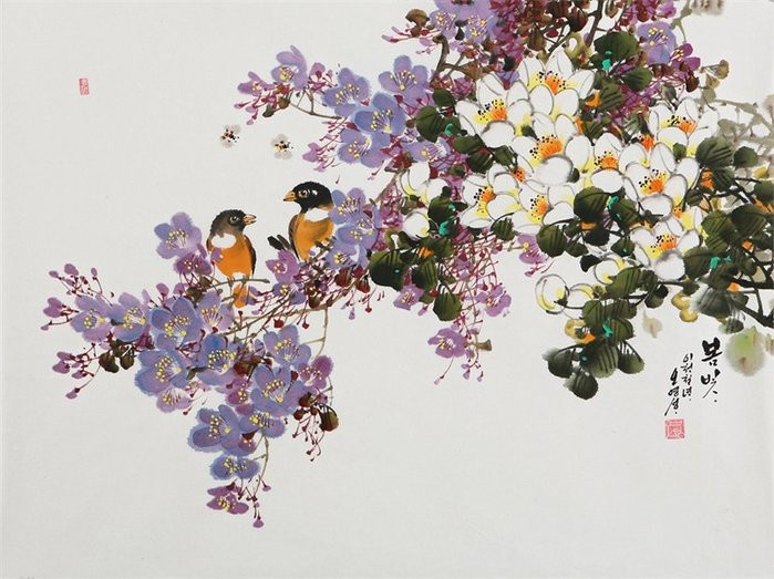 朝鲜_Oh_Young_Seong_的花鸟画欣赏朝鲜_Oh_Young_Seong_的花鸟画欣赏0005 朝鲜_Oh_Young_Seong_的花鸟画欣赏朝鲜_Oh_Young_Seong_的花鸟画欣赏0005