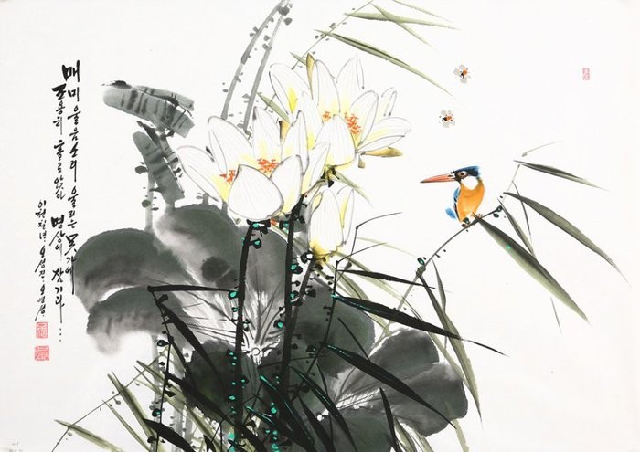 朝鲜_Oh_Young_Seong_的花鸟画欣赏朝鲜_Oh_Young_Seong_的花鸟画欣赏0006 朝鲜_Oh_Young_Seong_的花鸟画欣赏朝鲜_Oh_Young_Seong_的花鸟画欣赏0006