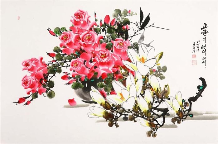 朝鲜_Oh_Young_Seong_的花鸟画欣赏朝鲜_Oh_Young_Seong_的花鸟画欣赏0007 朝鲜_Oh_Young_Seong_的花鸟画欣赏朝鲜_Oh_Young_Seong_的花鸟画欣赏0007