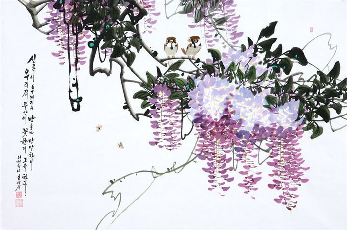 朝鲜_Oh_Young_Seong_的花鸟画欣赏朝鲜_Oh_Young_Seong_的花鸟画欣赏0008 朝鲜_Oh_Young_Seong_的花鸟画欣赏朝鲜_Oh_Young_Seong_的花鸟画欣赏0008