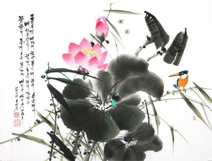 朝鲜_Oh_Young_Seong_的花鸟画欣赏朝鲜_Oh_Young_Seong_的花鸟画欣赏0015 朝鲜_Oh_Young_Seong_的花鸟画欣赏朝鲜_Oh_Young_Seong_的花鸟画欣赏0015