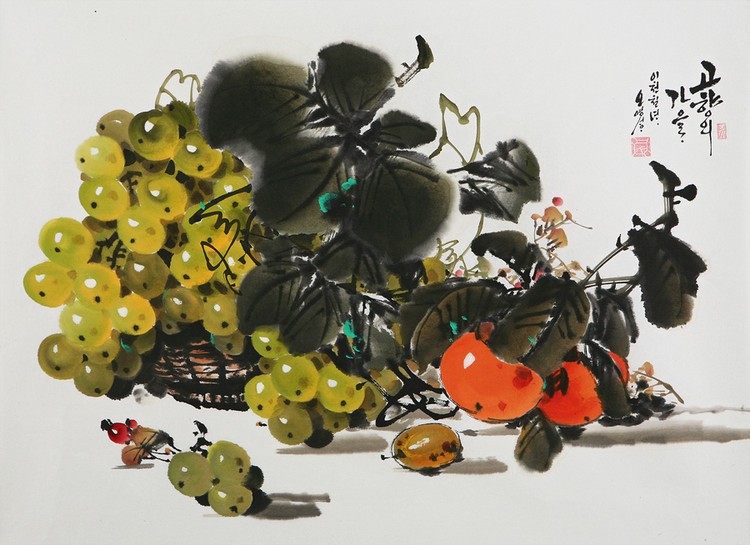 朝鲜_Oh_Young_Seong_的花鸟画欣赏朝鲜_Oh_Young_Seong_的花鸟画欣赏0017 朝鲜_Oh_Young_Seong_的花鸟画欣赏朝鲜_Oh_Young_Seong_的花鸟画欣赏0017