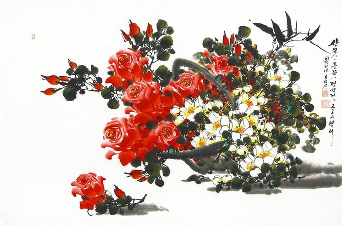 朝鲜_Oh_Young_Seong_的花鸟画欣赏朝鲜_Oh_Young_Seong_的花鸟画欣赏0018 朝鲜_Oh_Young_Seong_的花鸟画欣赏朝鲜_Oh_Young_Seong_的花鸟画欣赏0018