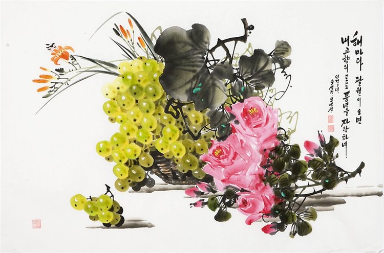 朝鲜_Oh_Young_Seong_的花鸟画欣赏朝鲜_Oh_Young_Seong_的花鸟画欣赏0025 朝鲜_Oh_Young_Seong_的花鸟画欣赏朝鲜_Oh_Young_Seong_的花鸟画欣赏0025