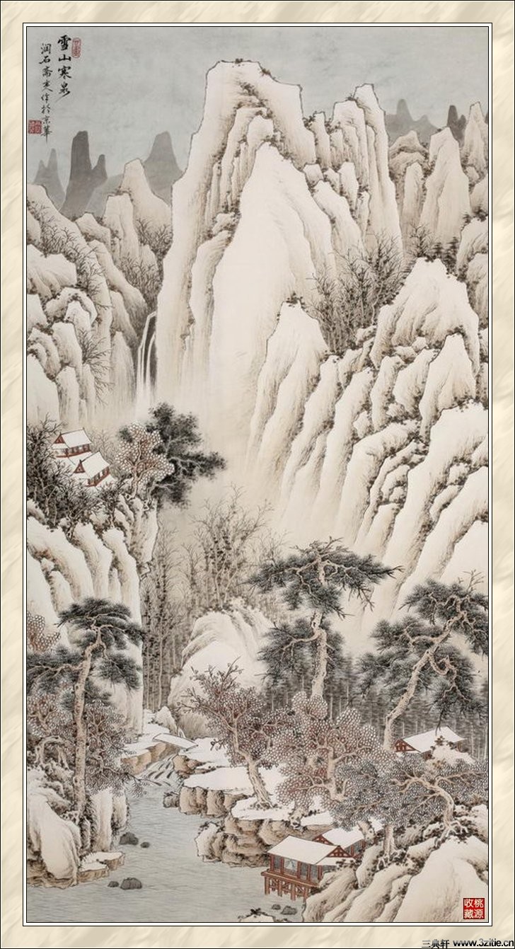 贾国英工笔山水画欣赏三