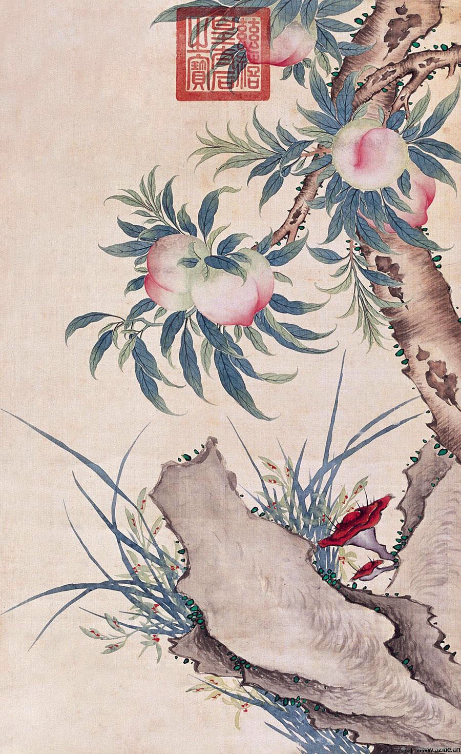 慈禧太后慈禧皇太后国画作品0009慈禧皇太后国画作品